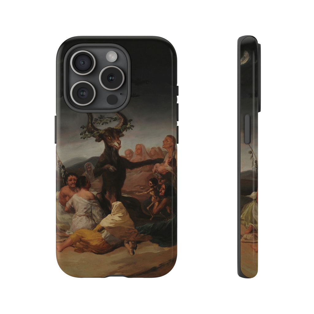 Witches’ Sabbath by Francisco de Goya - iPhone Tough Case