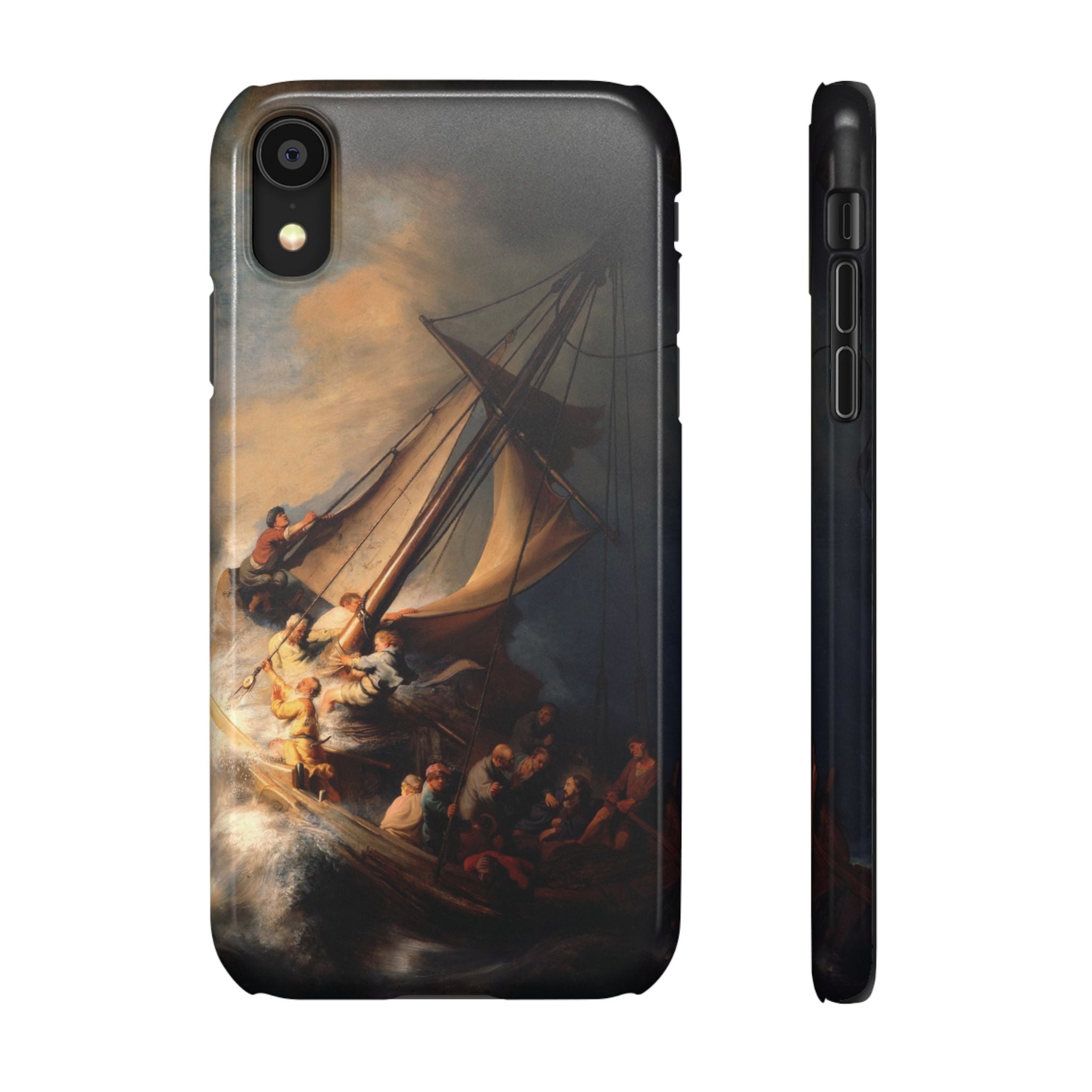 The Storm on the Sea of Galilee by Rembrandt - iPhone Slim Case