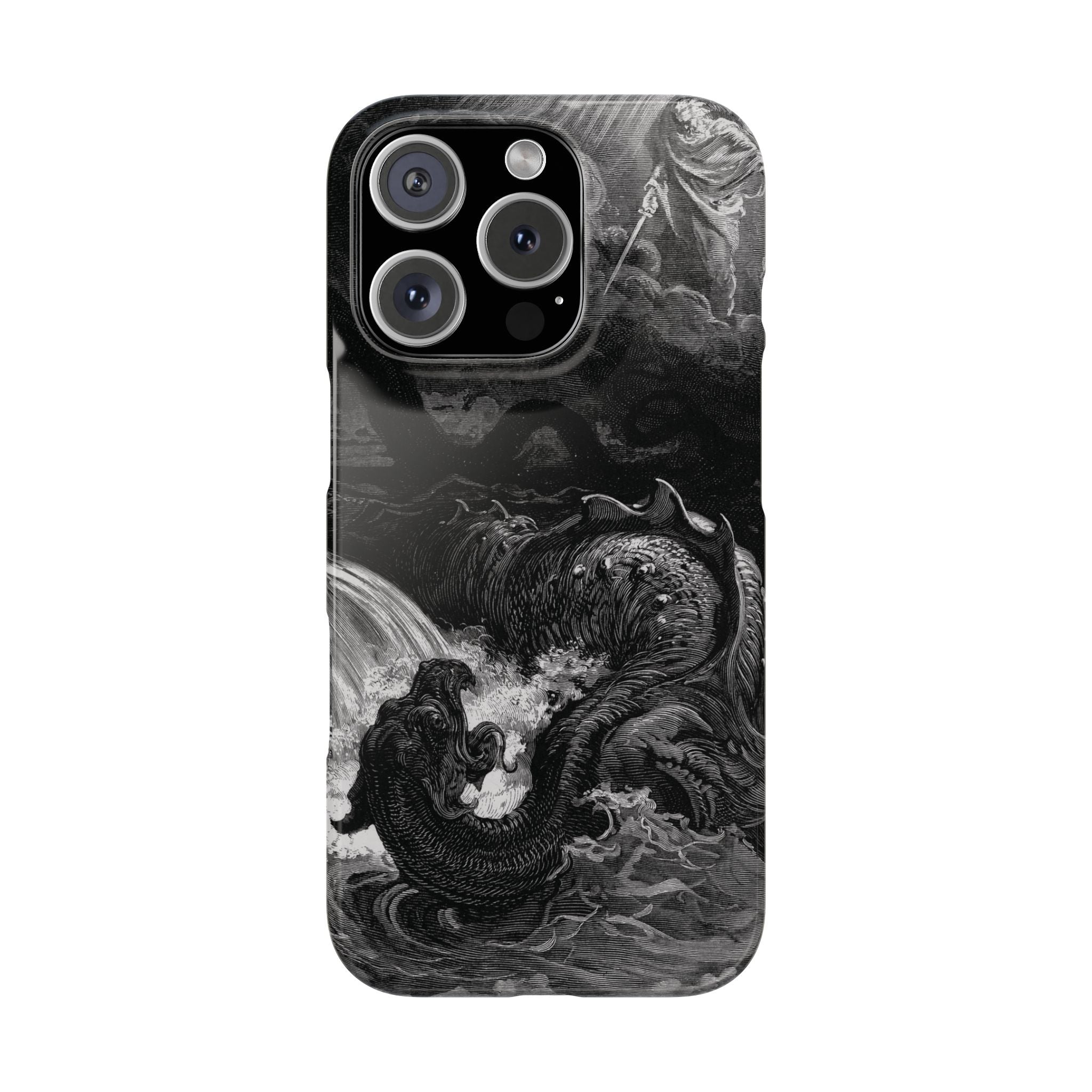The Destruction of Leviathan by Gustave Doré - iPhone Slim Case