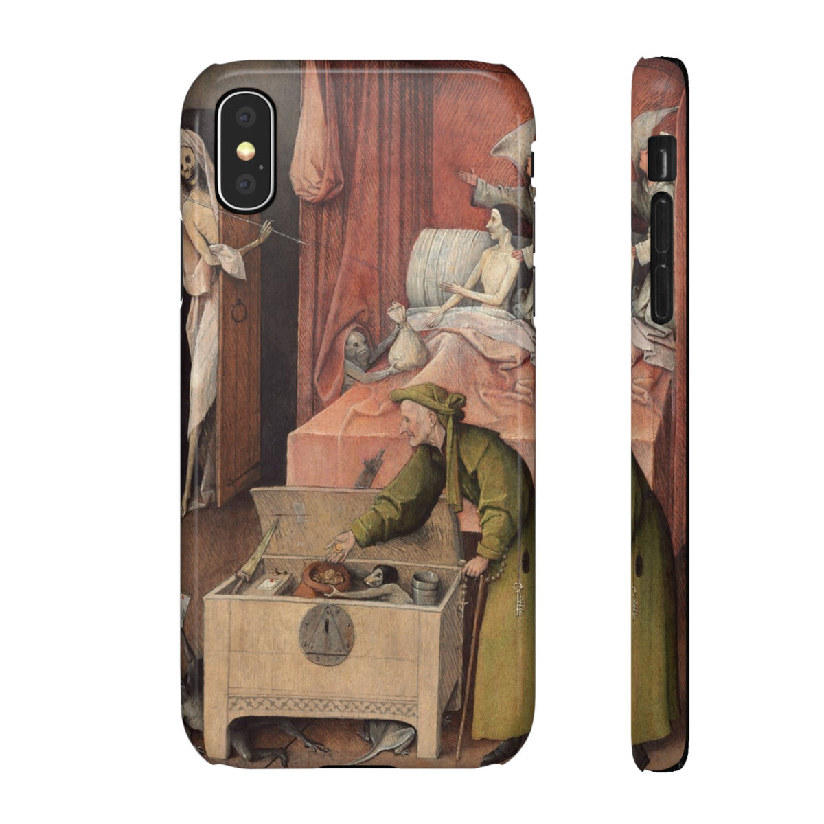 The Death of the Miser by Hieronymus Bosch - iPhone Slim Case