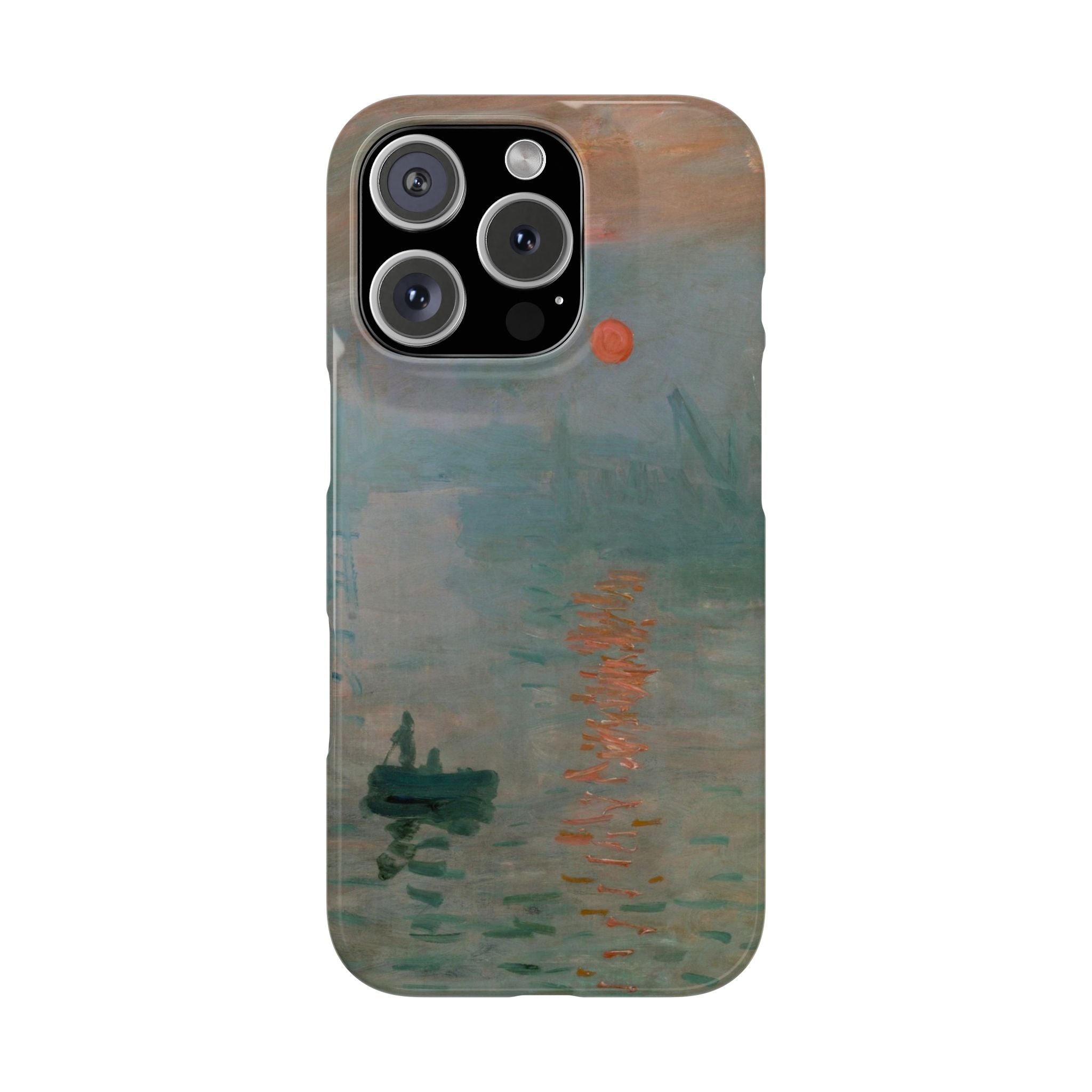 Impression, Sunrise by Claude Monet - iPhone Slim Case