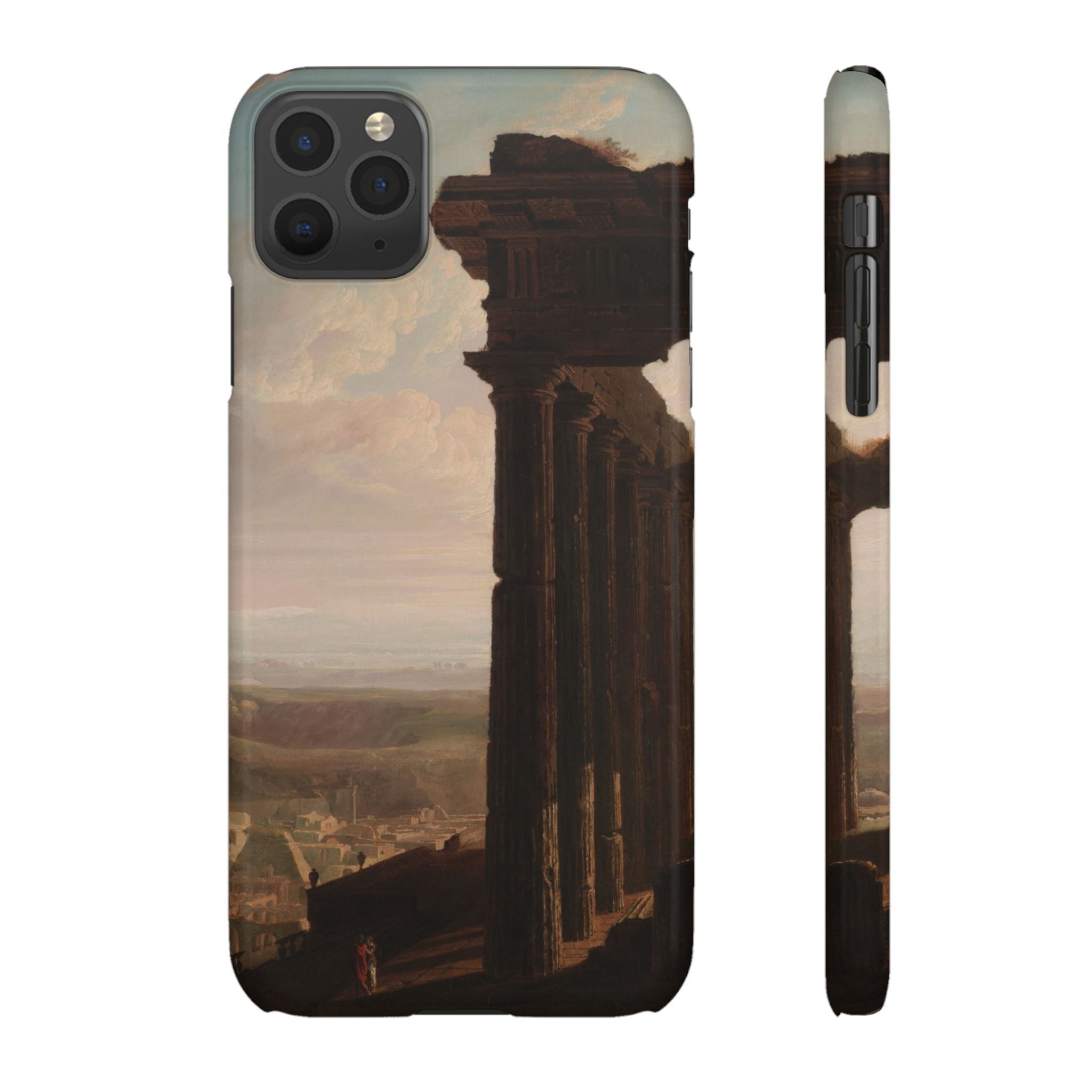 Ruins of an Ancient City by John Martin - iPhone Slim Case