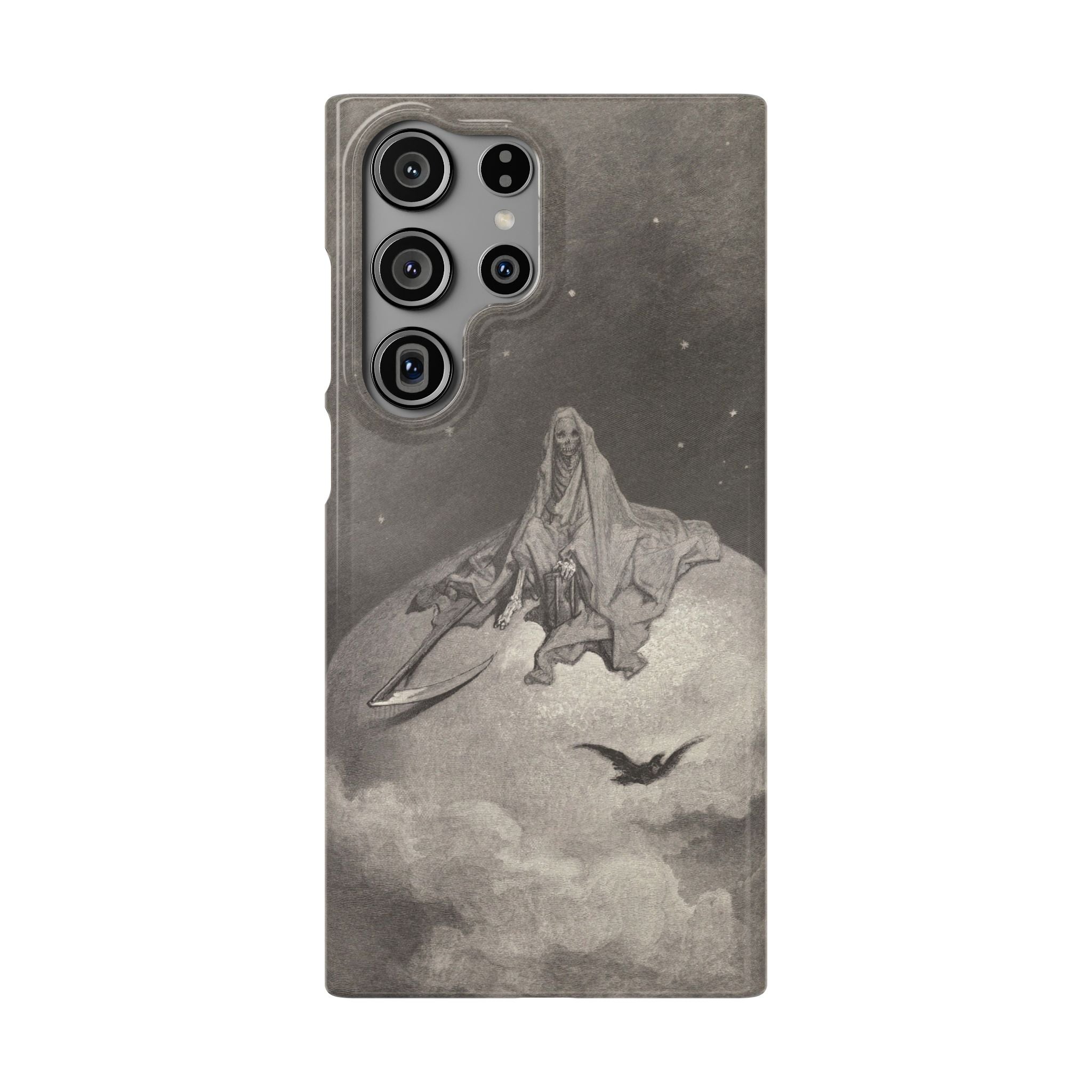 Doubting, dreaming dreams no mortal ever dared to dream before by Gustave Doré - Samsung Slim Case