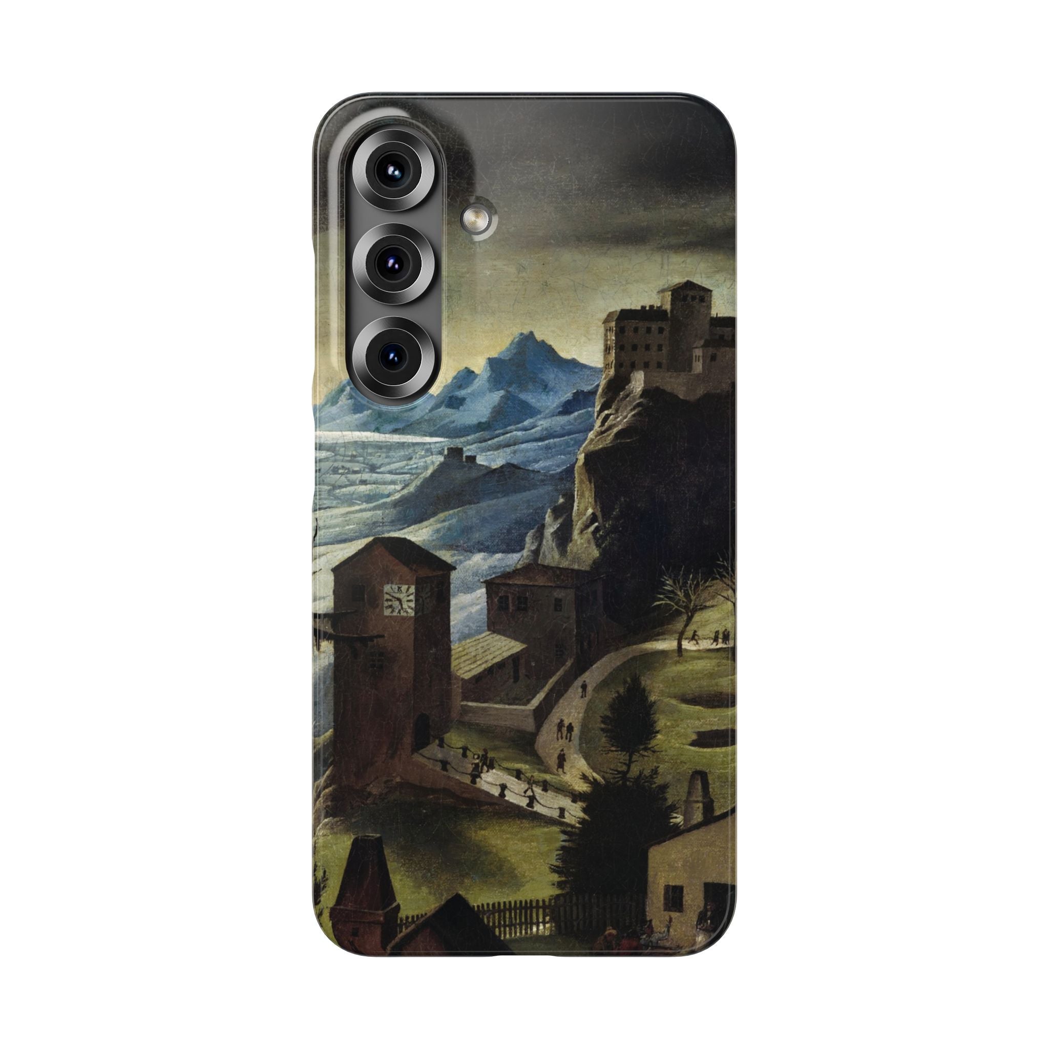 Landschaft mit Burg by Franz Sedlacek - Samsung Slim Case