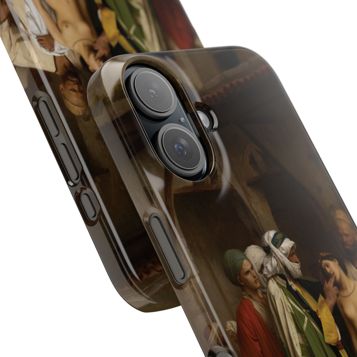 Le Marche d'esclaves by Jean-Leon Gerome - iPhone Slim Case