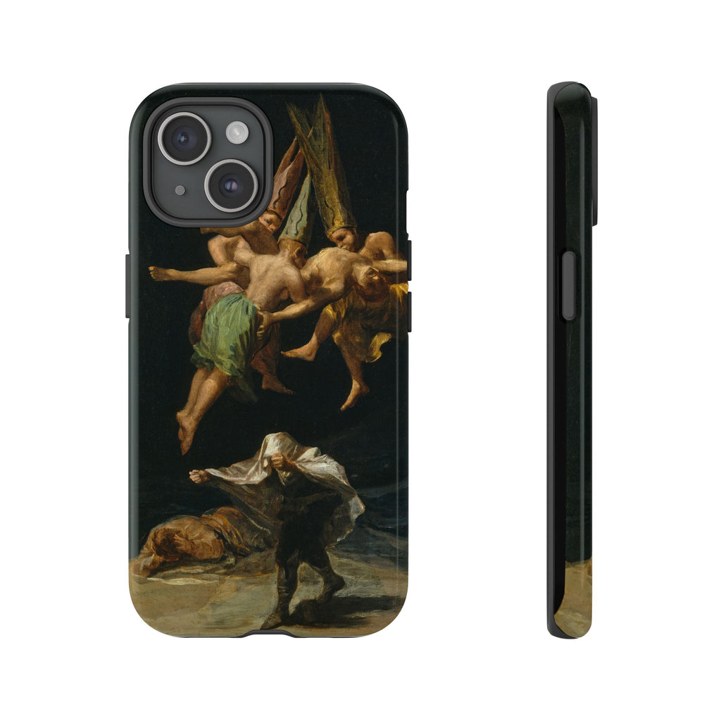 Witches’ Flight by Francisco de Goya - iPhone Tough Case