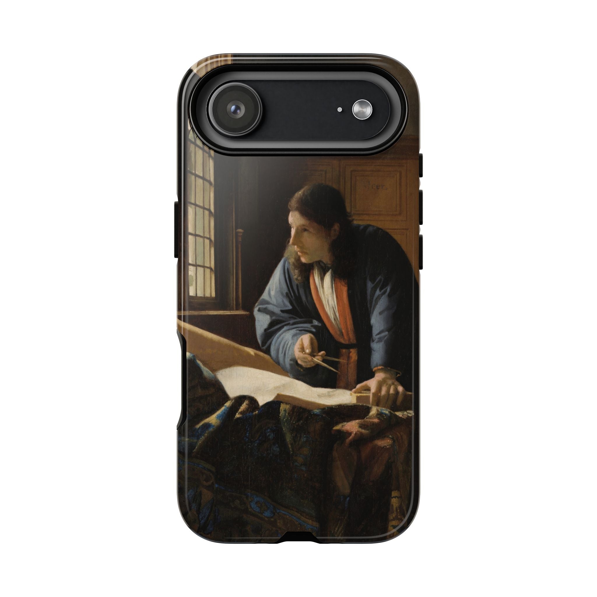 The Geographer by Johannes Vermeer - iPhone Tough Case