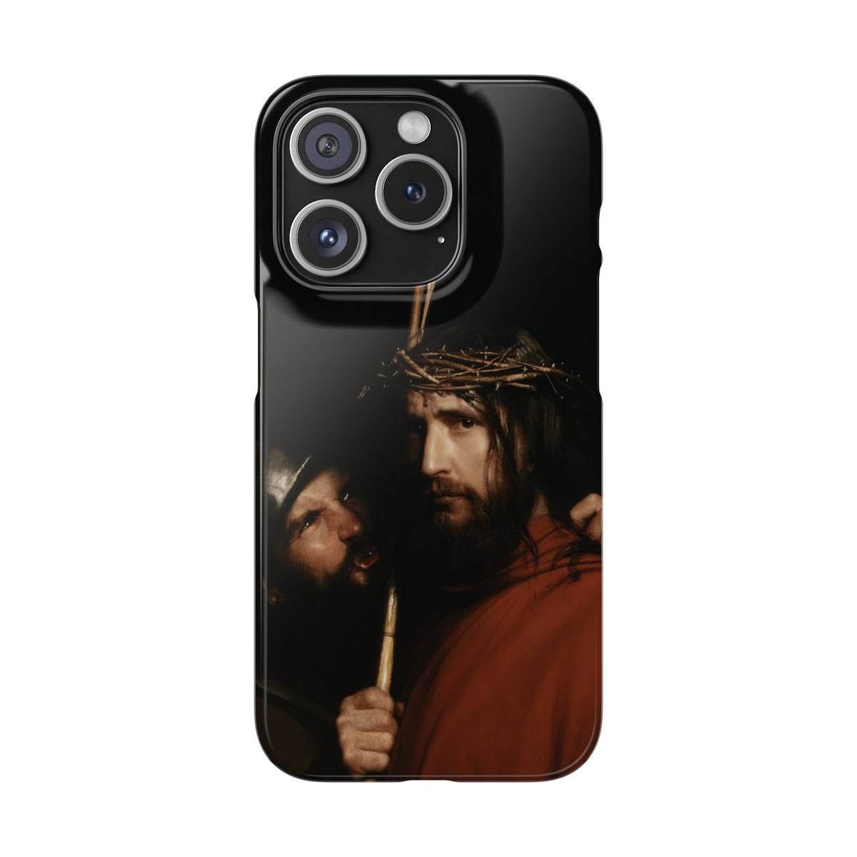 The Mocking of Christ by Carl Bloch - iPhone Slim Case