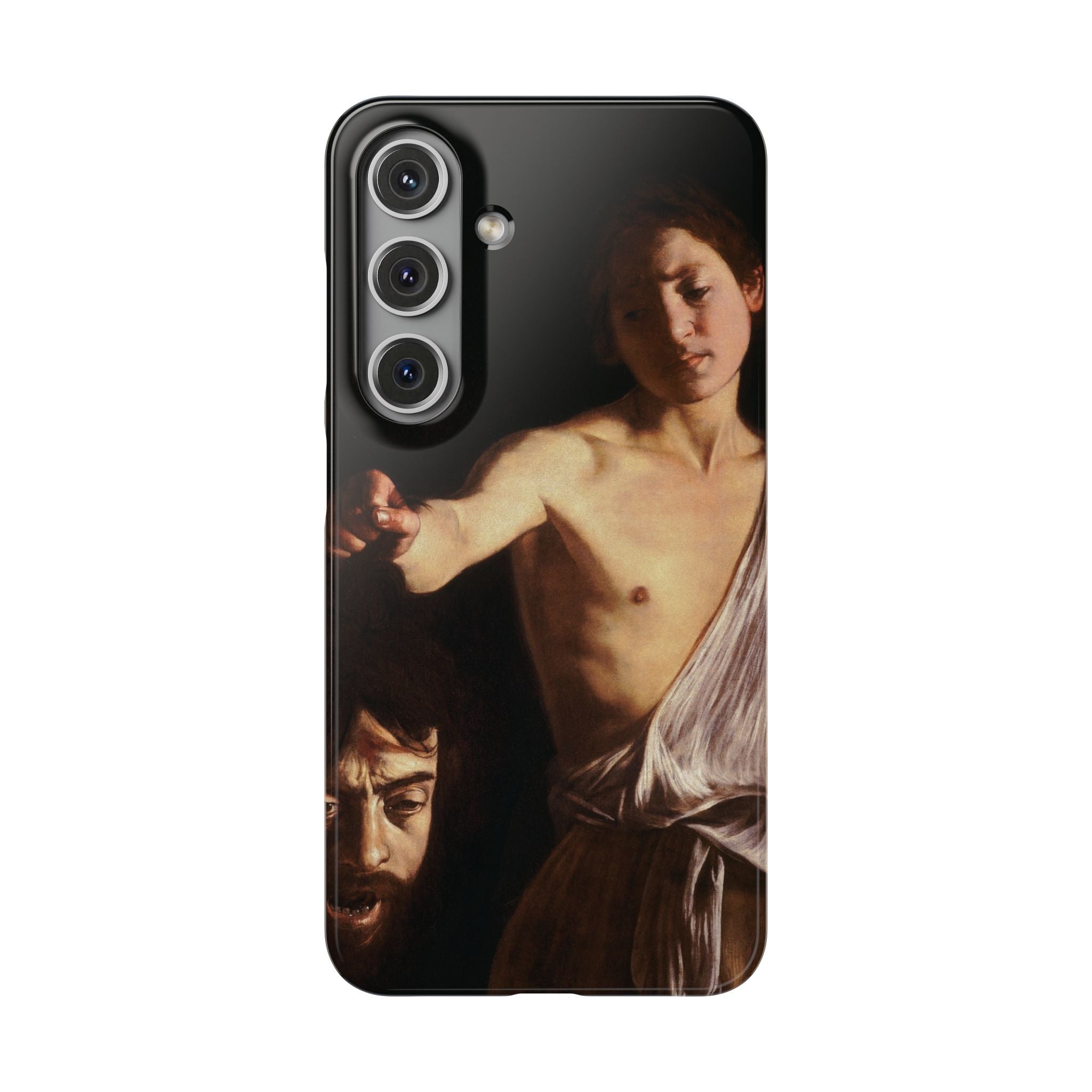 David with the Head of Goliath by Caravaggio - Samsung Slim Case