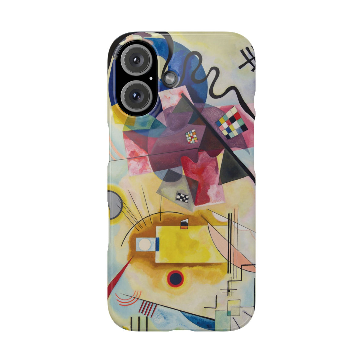 Yellow-Red-Blue by Vasily Kandinsky - iPhone Slim Case