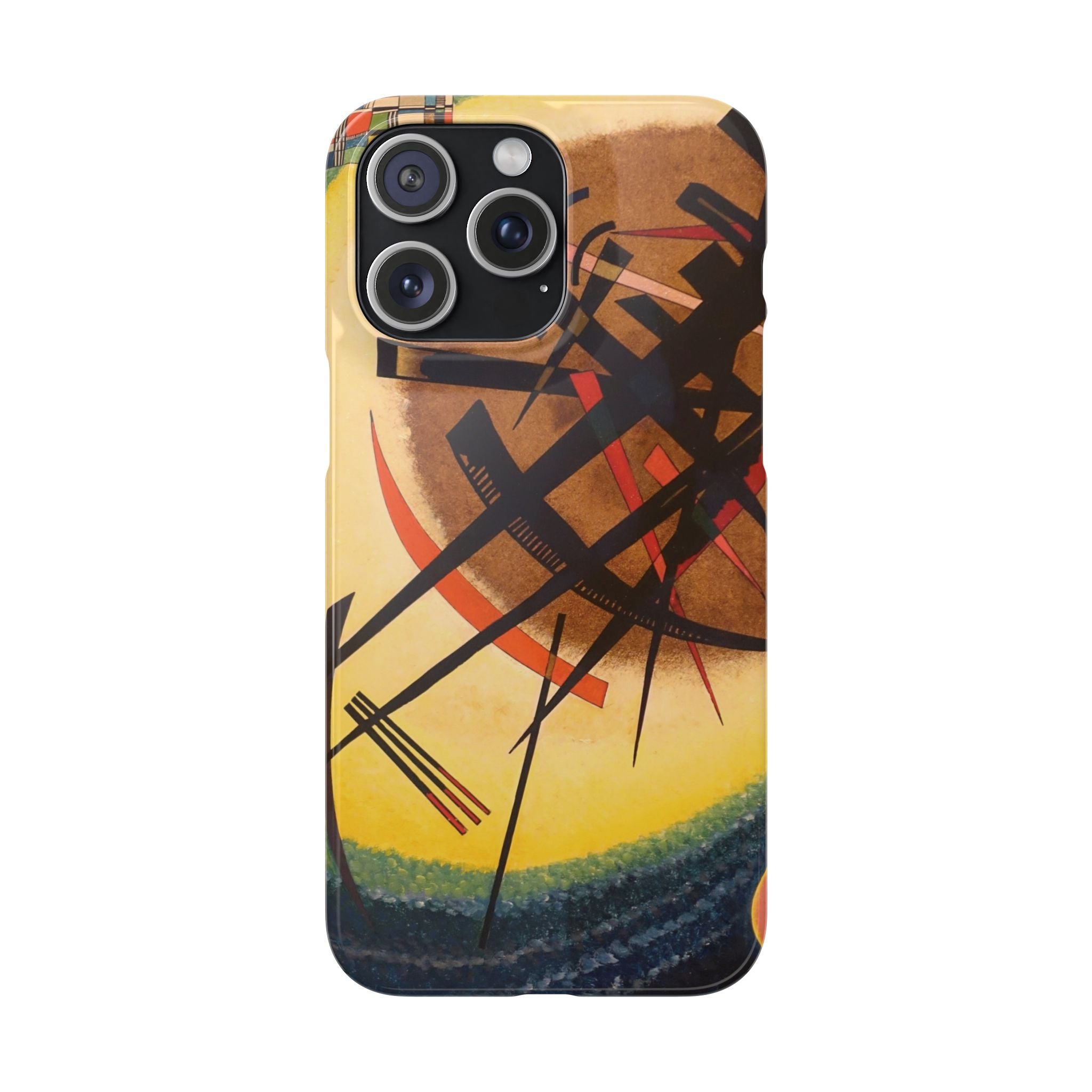 In the Bright Oval by Vasily Kandinsky - iPhone Slim Case