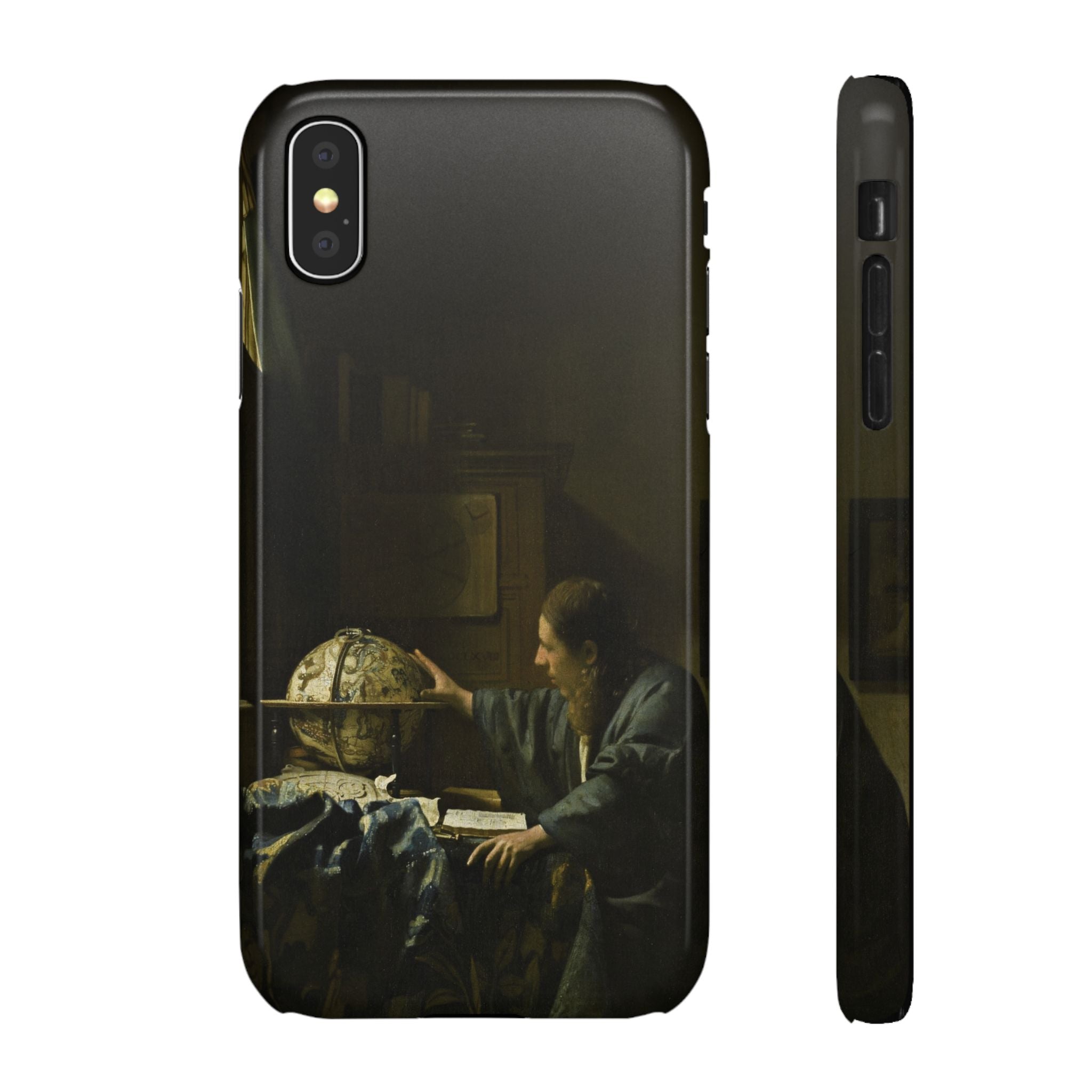 The Astronomer by Johannes Vermeer - iPhone Slim Case