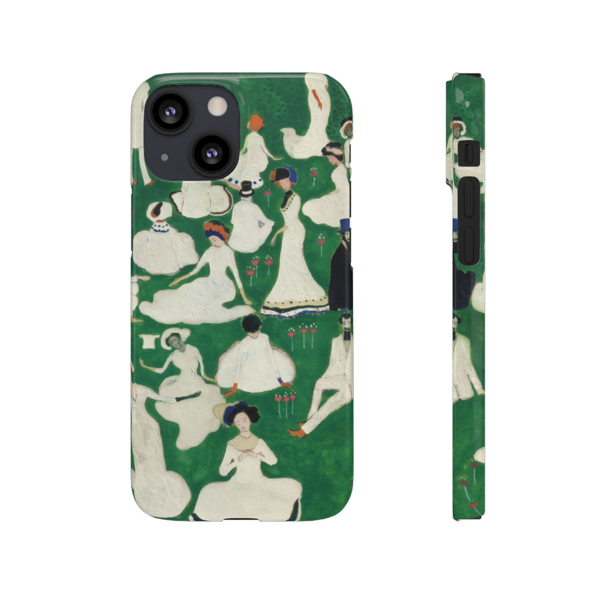 Rest Society in Top Hats by Kazimir Malevich - iPhone Slim Case