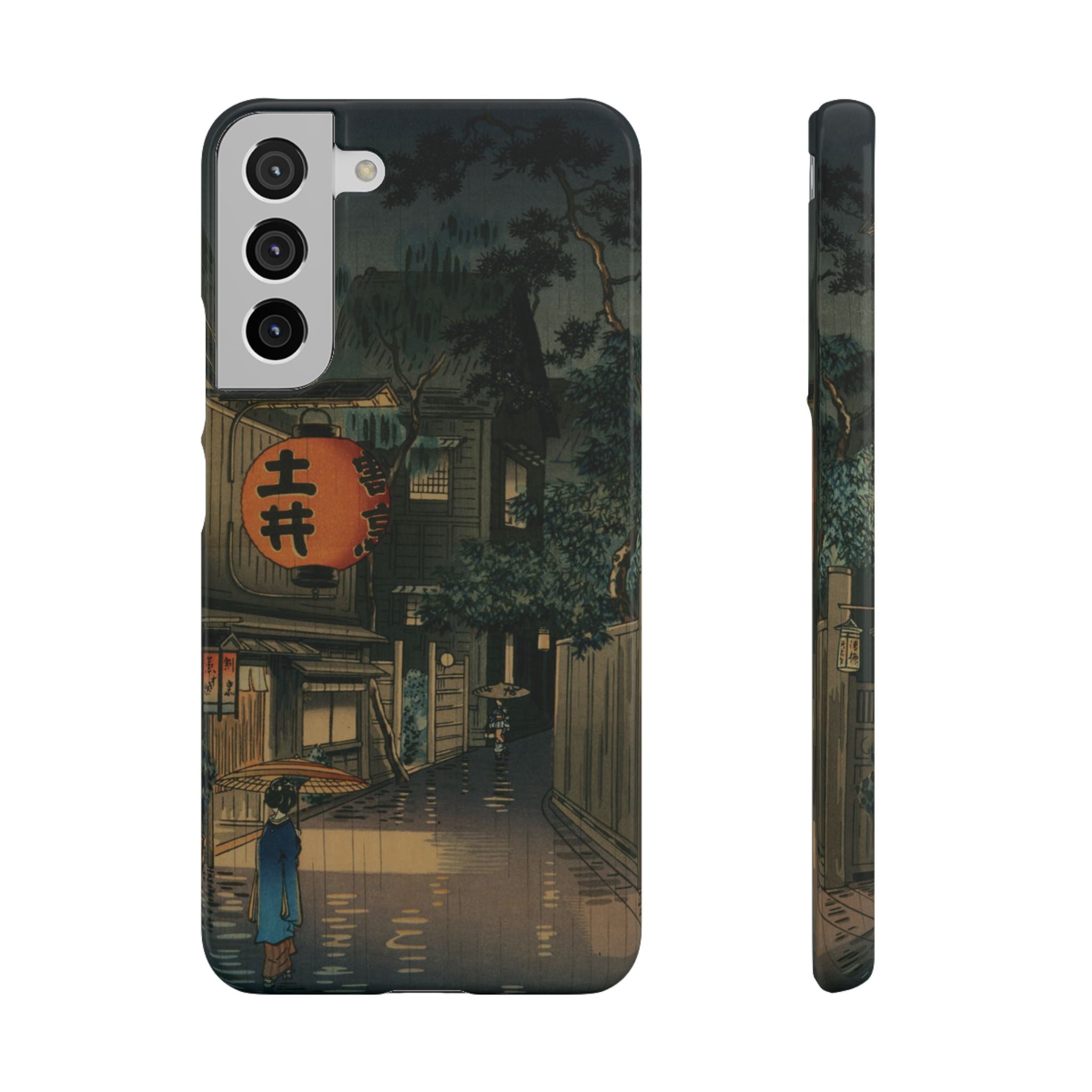 Evening at Ushigome by Tsuchiya Koitsu - Samsung Slim Case