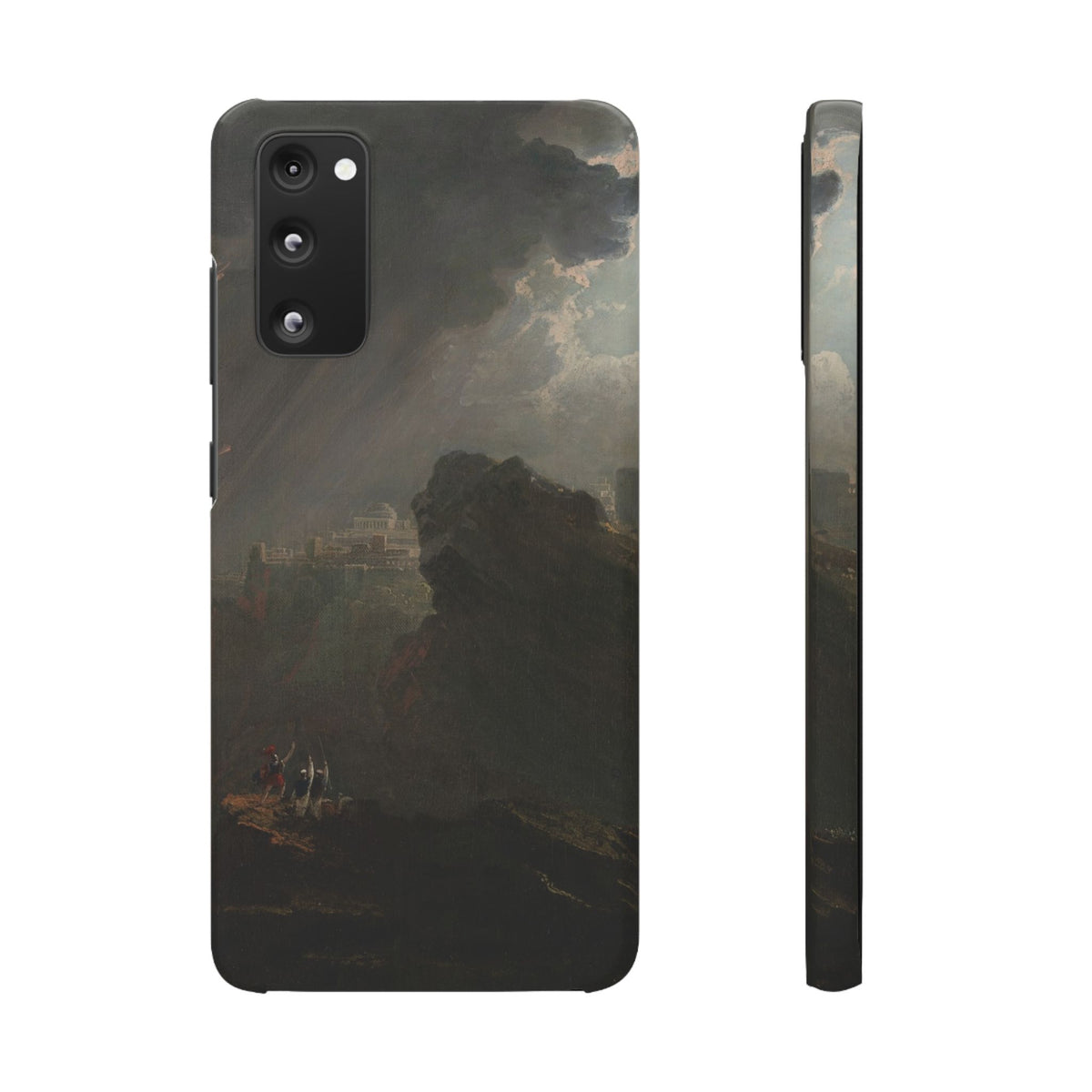Josua befiehlt der Sonne, stillzustehen von John Martin – Samsung Slim Case