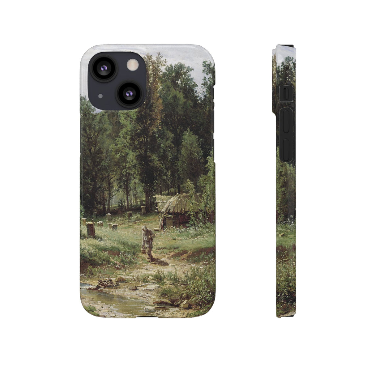 An Apiary in the Forest by Ivan Ivanovich Shishkin - iPhone Slim Case