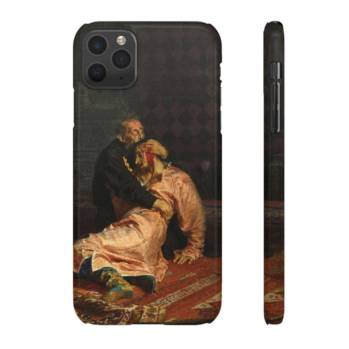 Ivan the Terrible and His Son by Ilya Repin - iPhone Slim Case