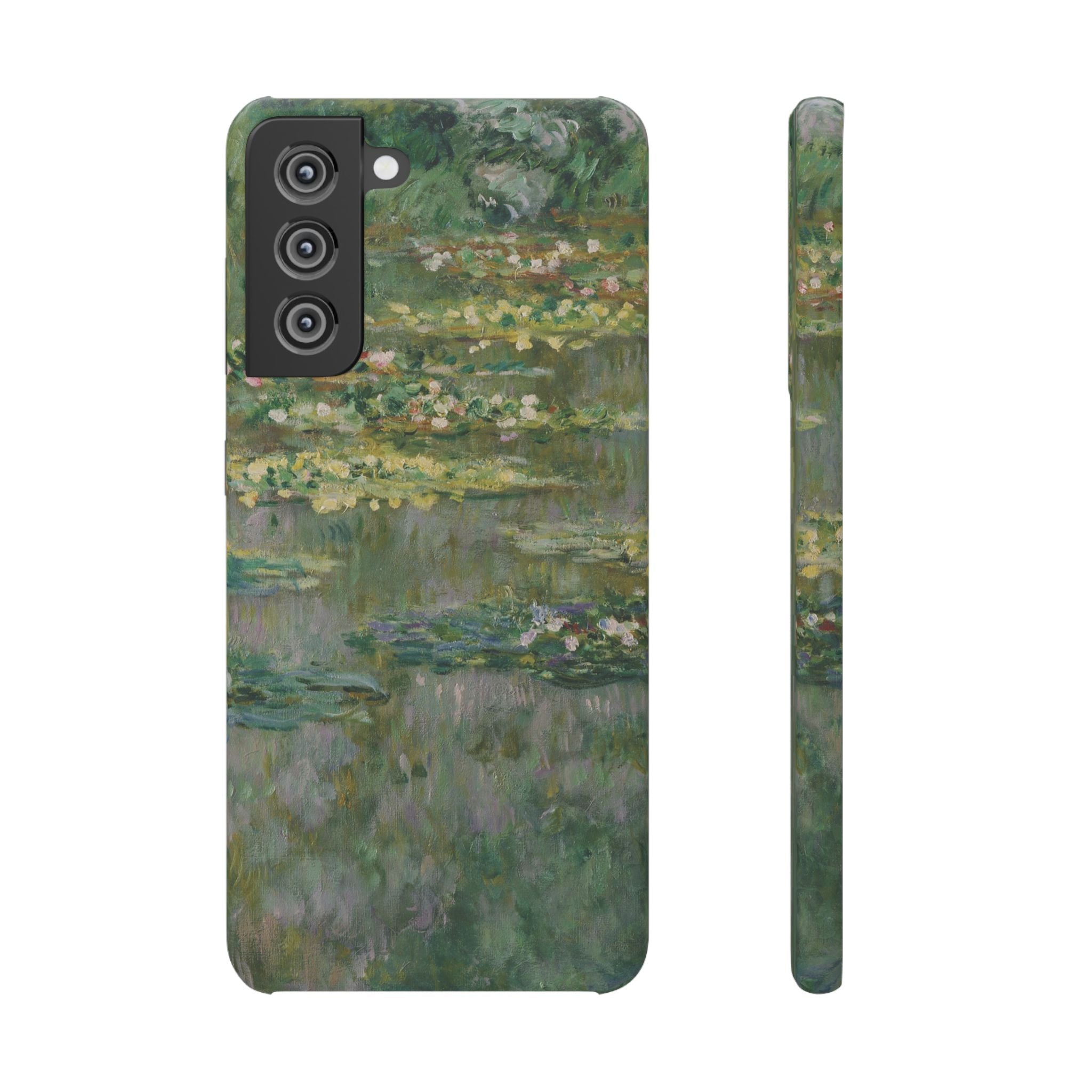 Le Bassin des Nymphéas by Claude Monet - Samsung Slim Case