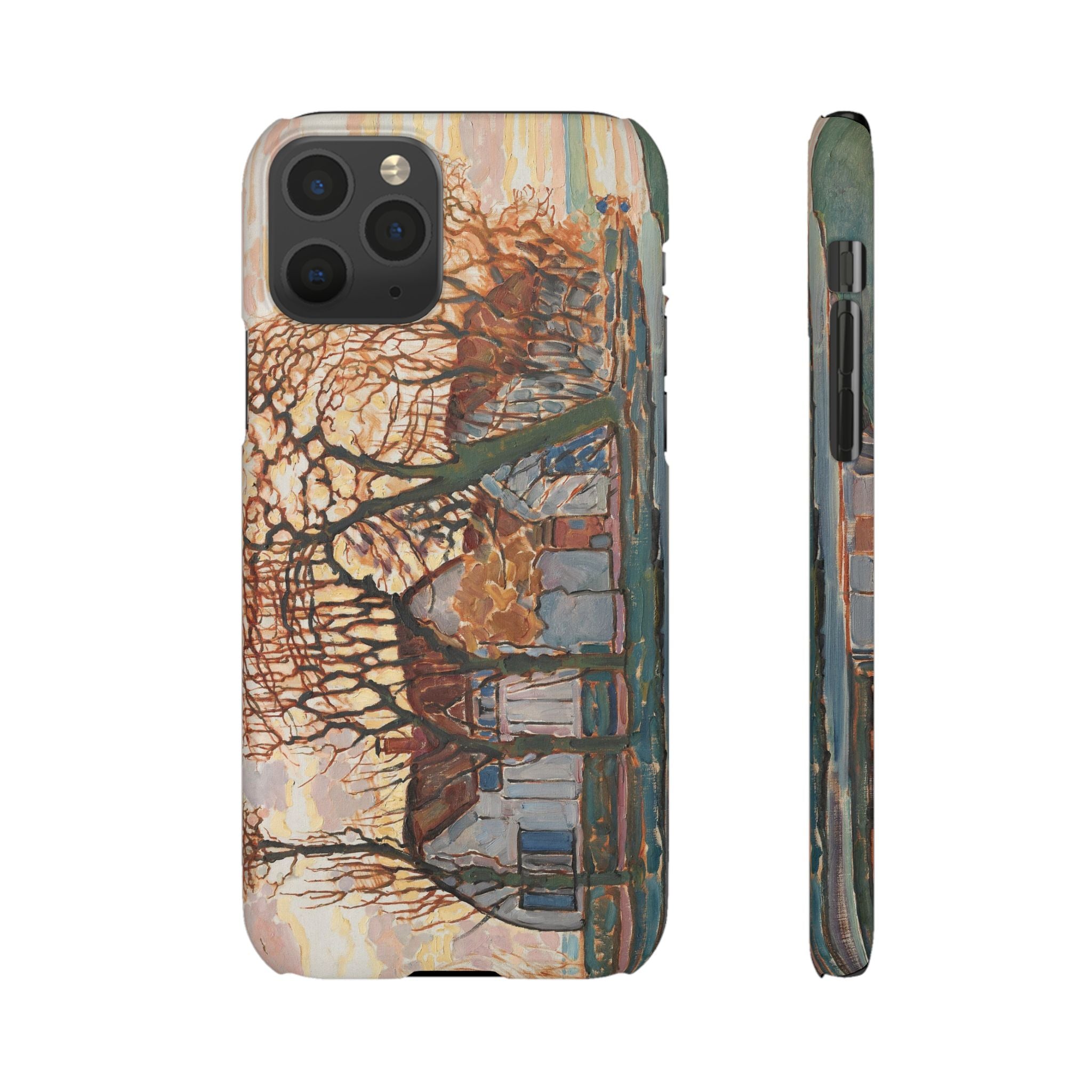 Farm near Duivendrecht by Piet Mondrian - iPhone Slim Case