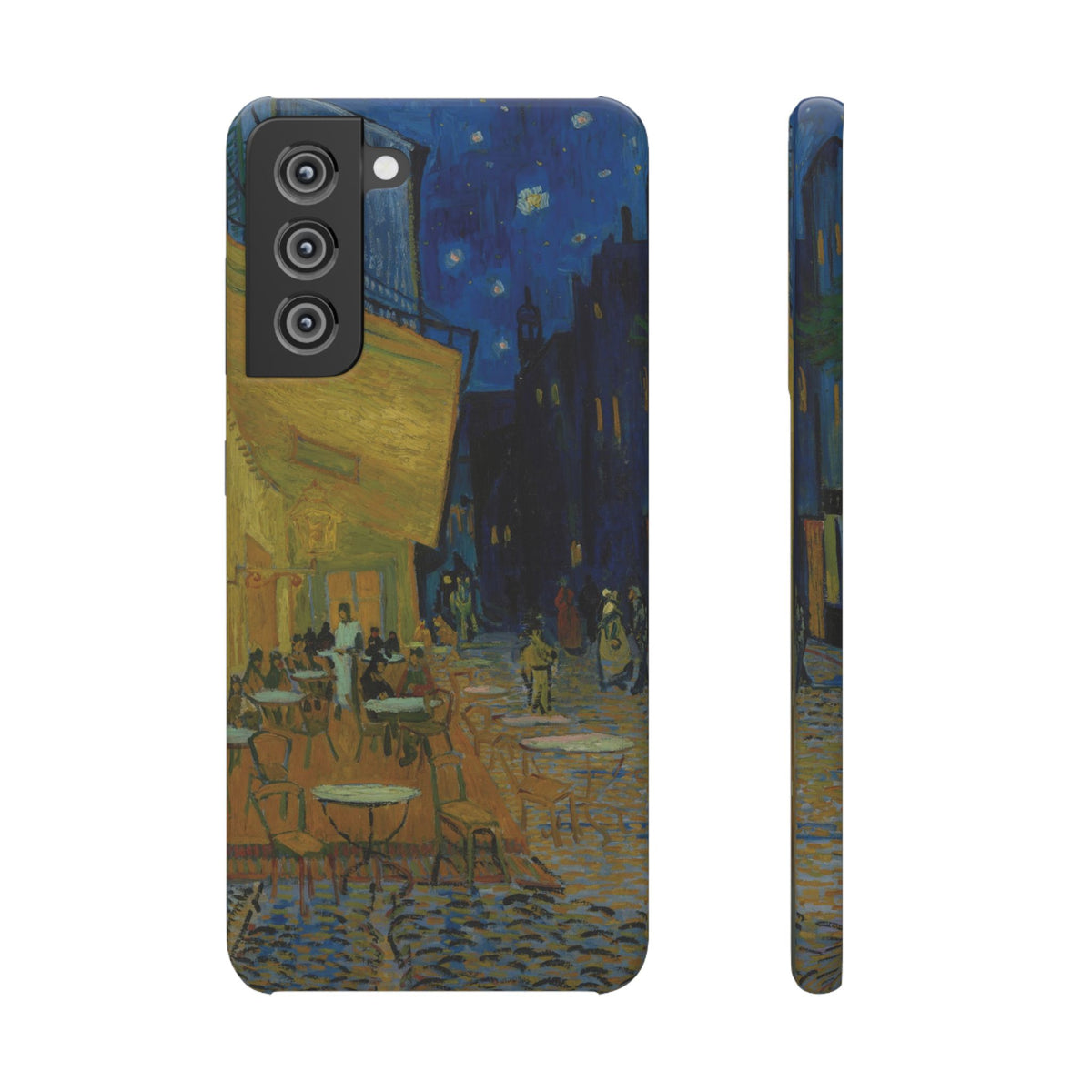 Café Terrace at Night by Vincent van Gogh - Samsung Slim Case