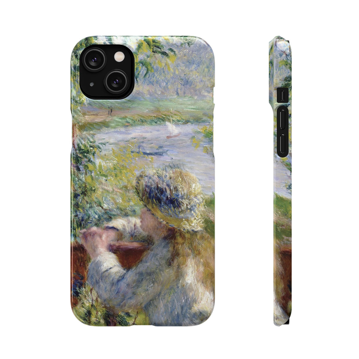 By the Water by Pierre Auguste Renoir - iPhone Slim Case
