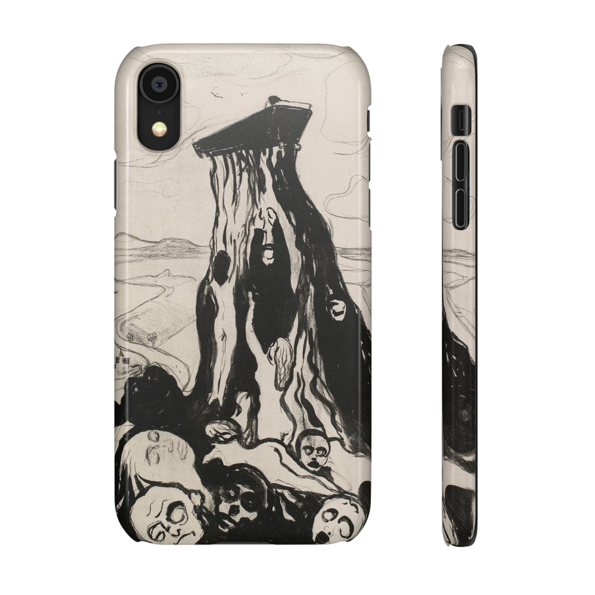 Funeral March by Edvard Munch - iPhone Slim Case