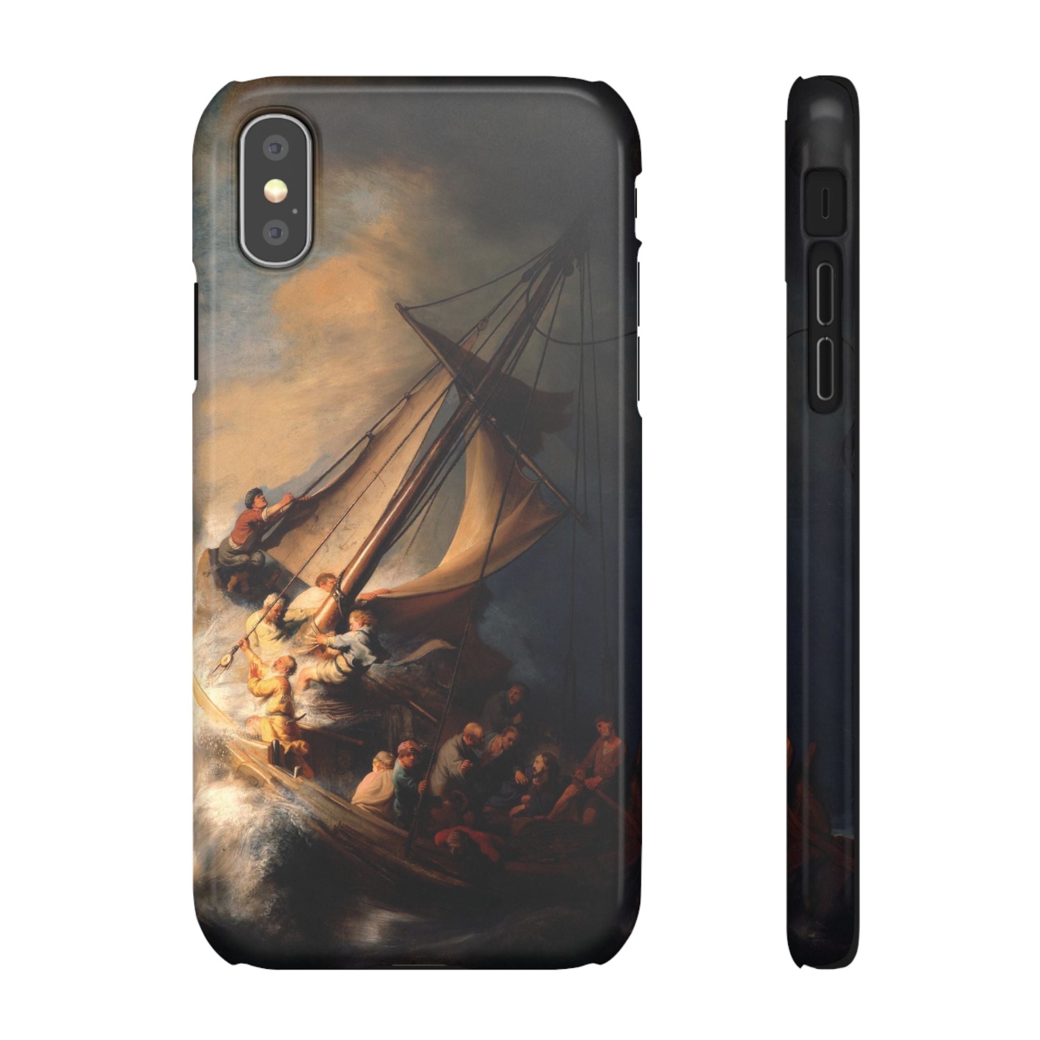 The Storm on the Sea of Galilee by Rembrandt - iPhone Slim Case