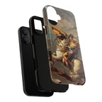 Napoleon at the Saint-Bernard Pass by Jacques-Louis David - iPhone Tough Case