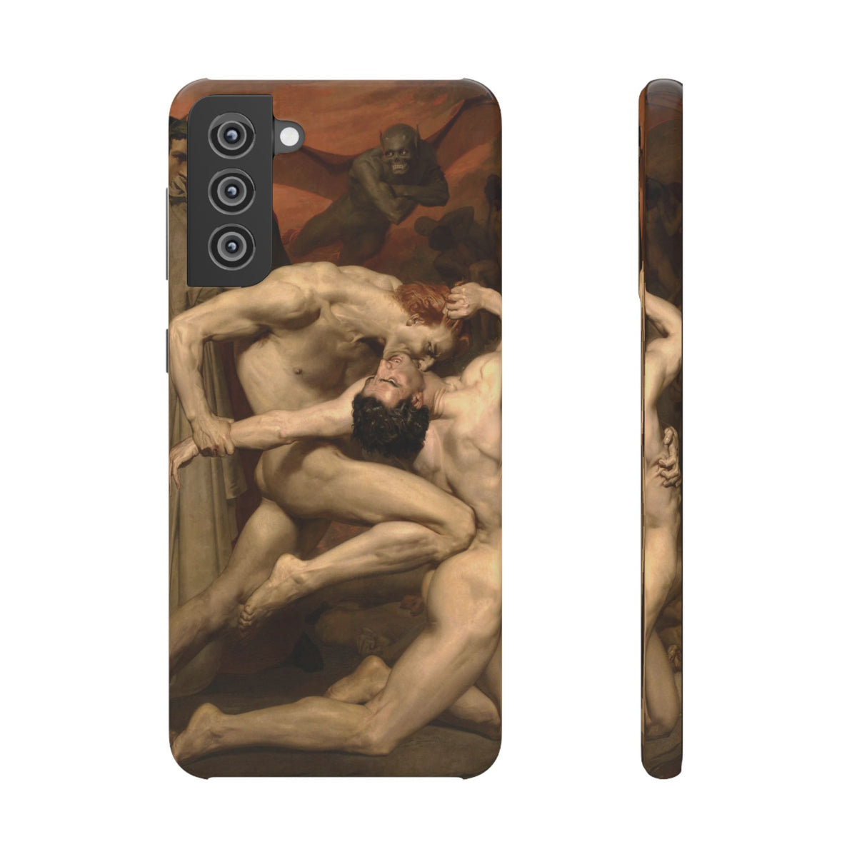 Dante and Virgile by William Bouguereau - Samsung Slim Case