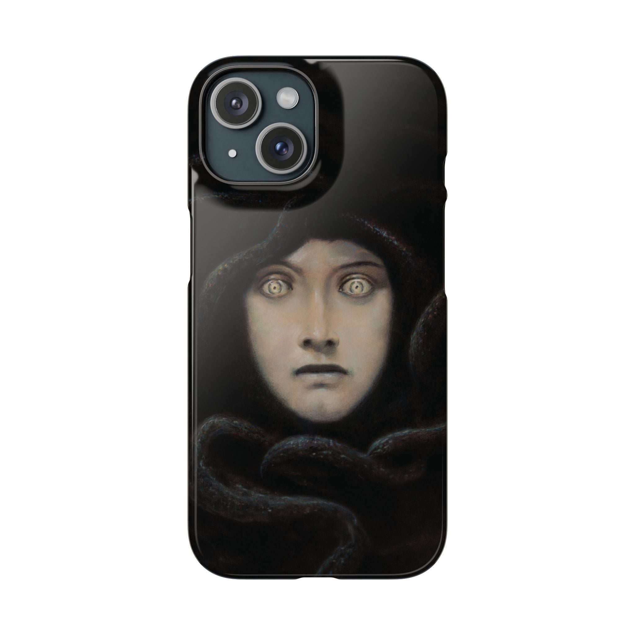 Head of Medusa by Franz von Stuck - iPhone Slim Case