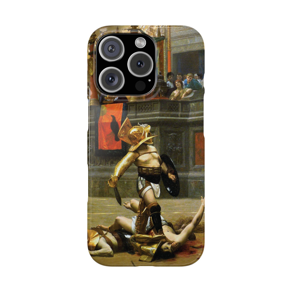 Pollice Verso by Jean Leon Gerome - iPhone Slim Case