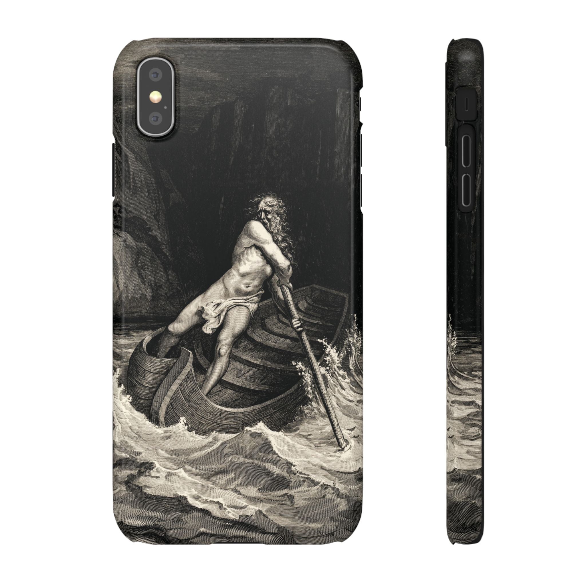 Canto III - Charon by Gustave Doré - iPhone Slim Case