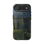 Notte stellata sul Rodano di Van Gogh - Cover robusta per iPhone