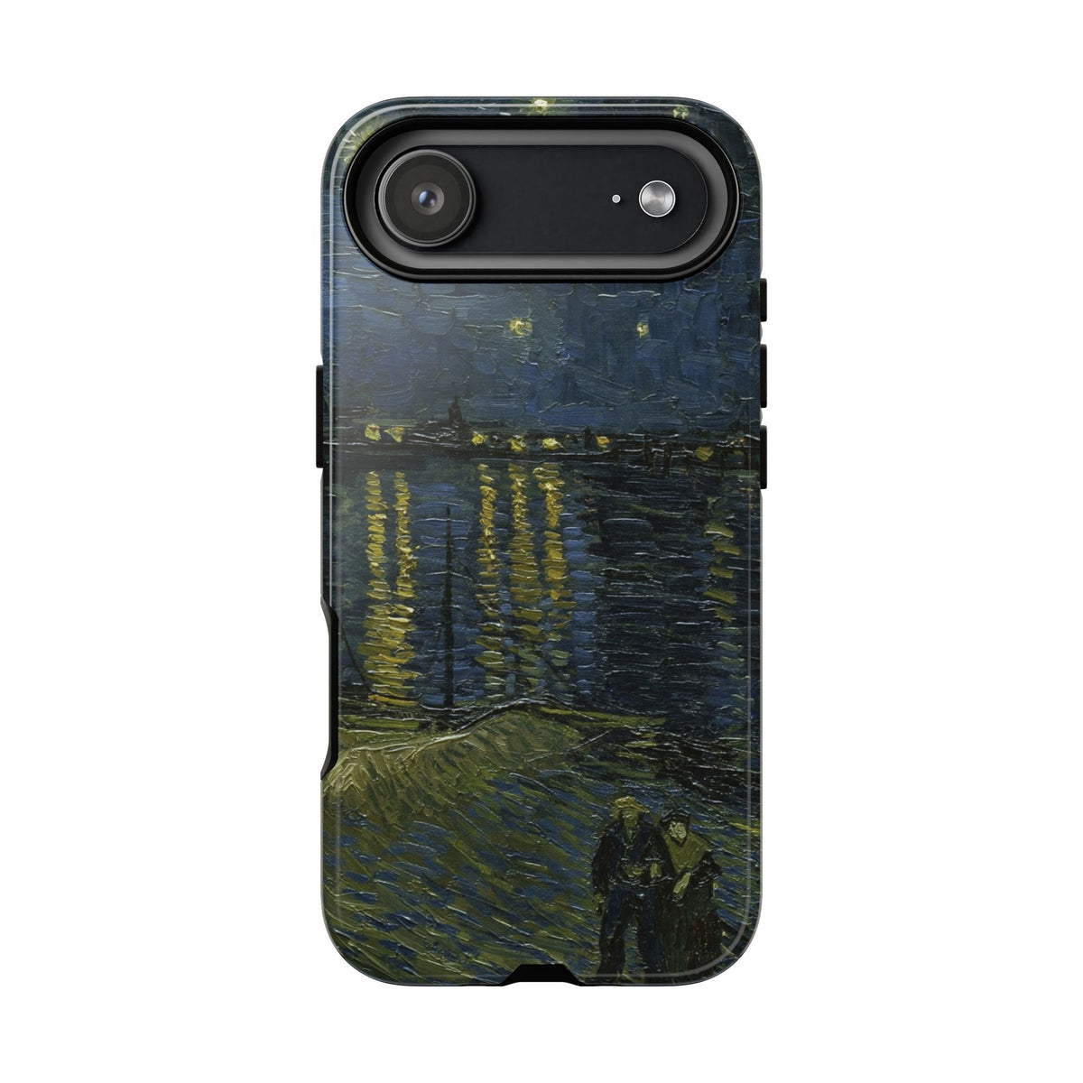 Notte stellata sul Rodano di Van Gogh - Cover robusta per iPhone