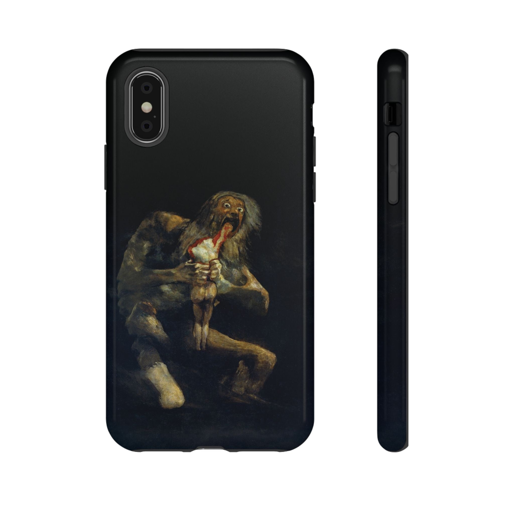 Saturn Devouring His Son by Goya - iPhone Tough Case