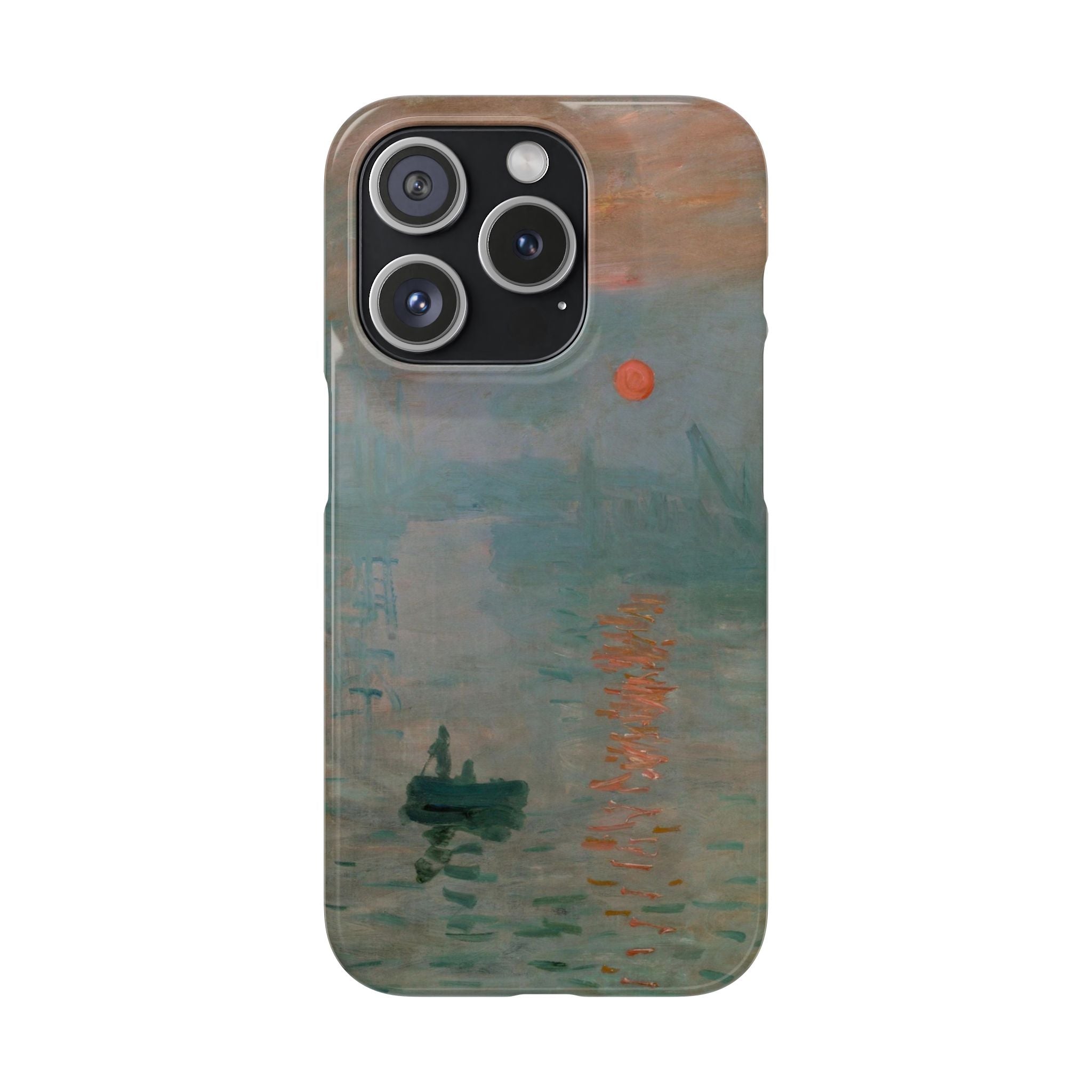 Impression, Sunrise by Claude Monet - iPhone Slim Case