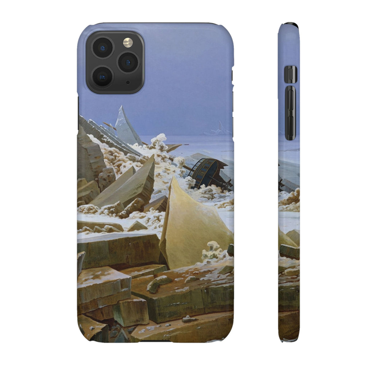 The Sea of Ice by Caspar David Friedrich - iPhone Slim Case