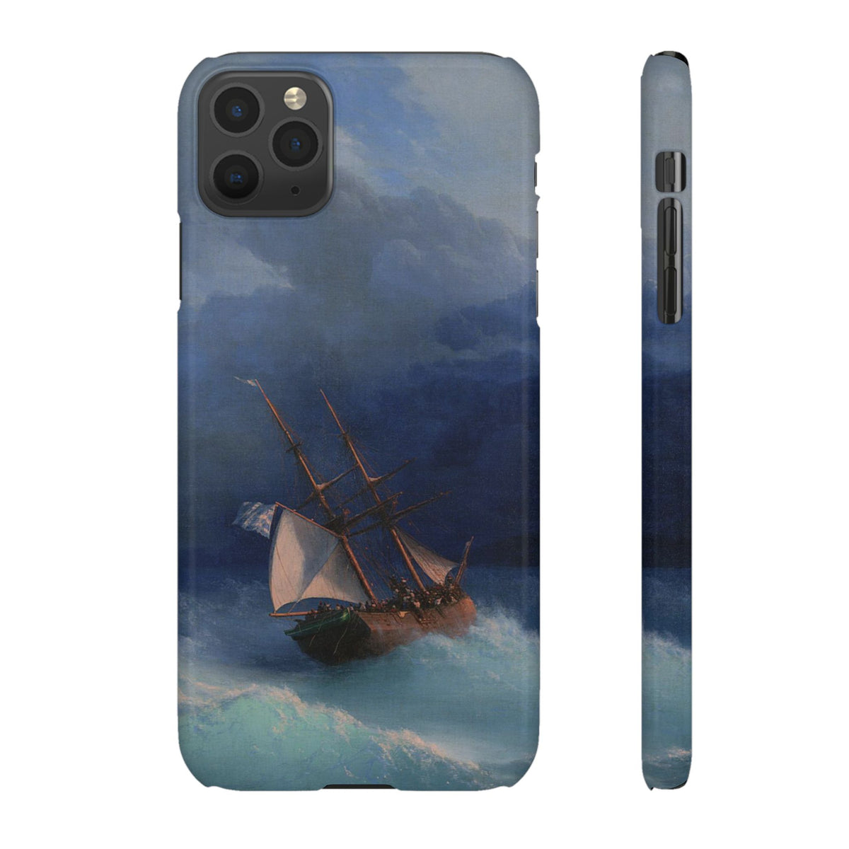 Along the Coast by Ivan Aivazovsky - iPhone Slim Case