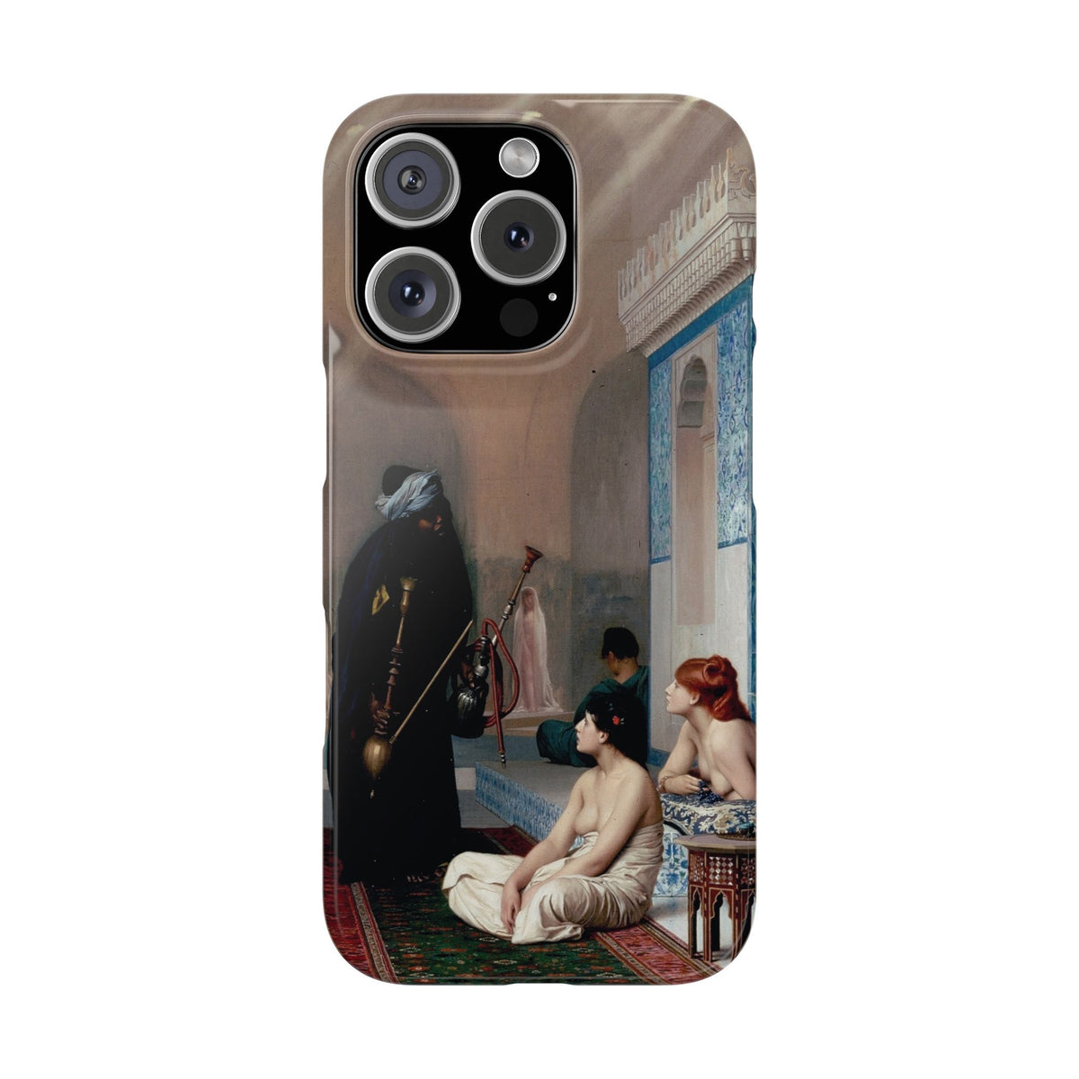 Pool in a Harem by Jean-Leon Gerome - iPhone Slim Case