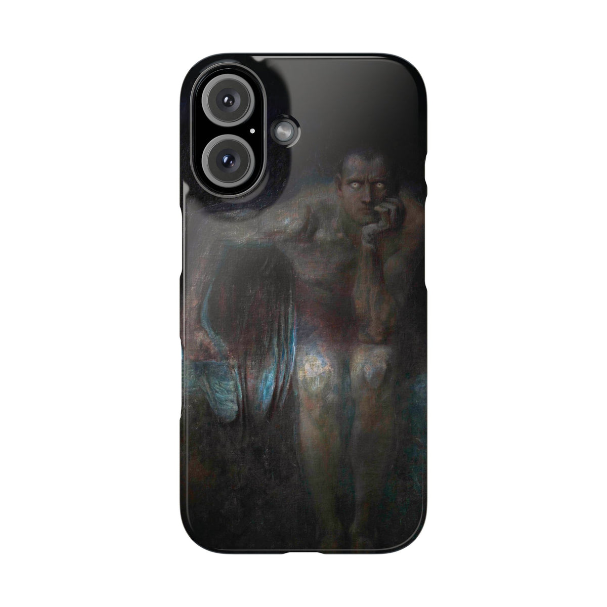 Lucifer by Franz von Stuck - iPhone Slim Case