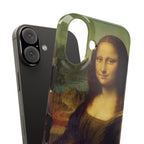 Mona Lisa by Leonardo da Vinci - iPhone Slim Case