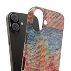 Cliffs by the sea by Paul Klee - iPhone Slim Case