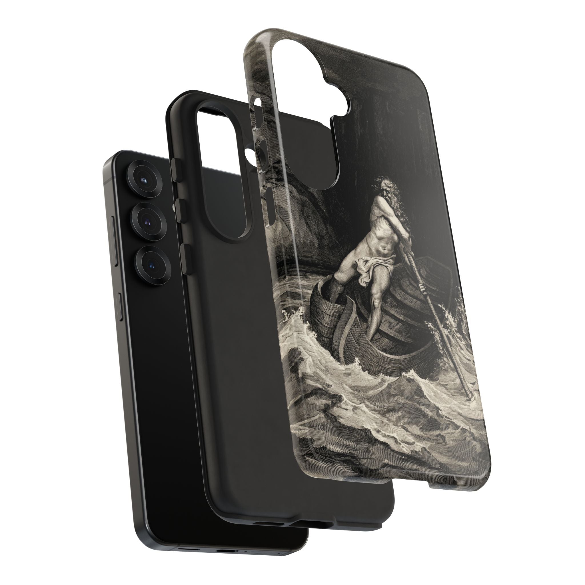 Canto III – Charon by Gustave Doré - Samsung Tough Case