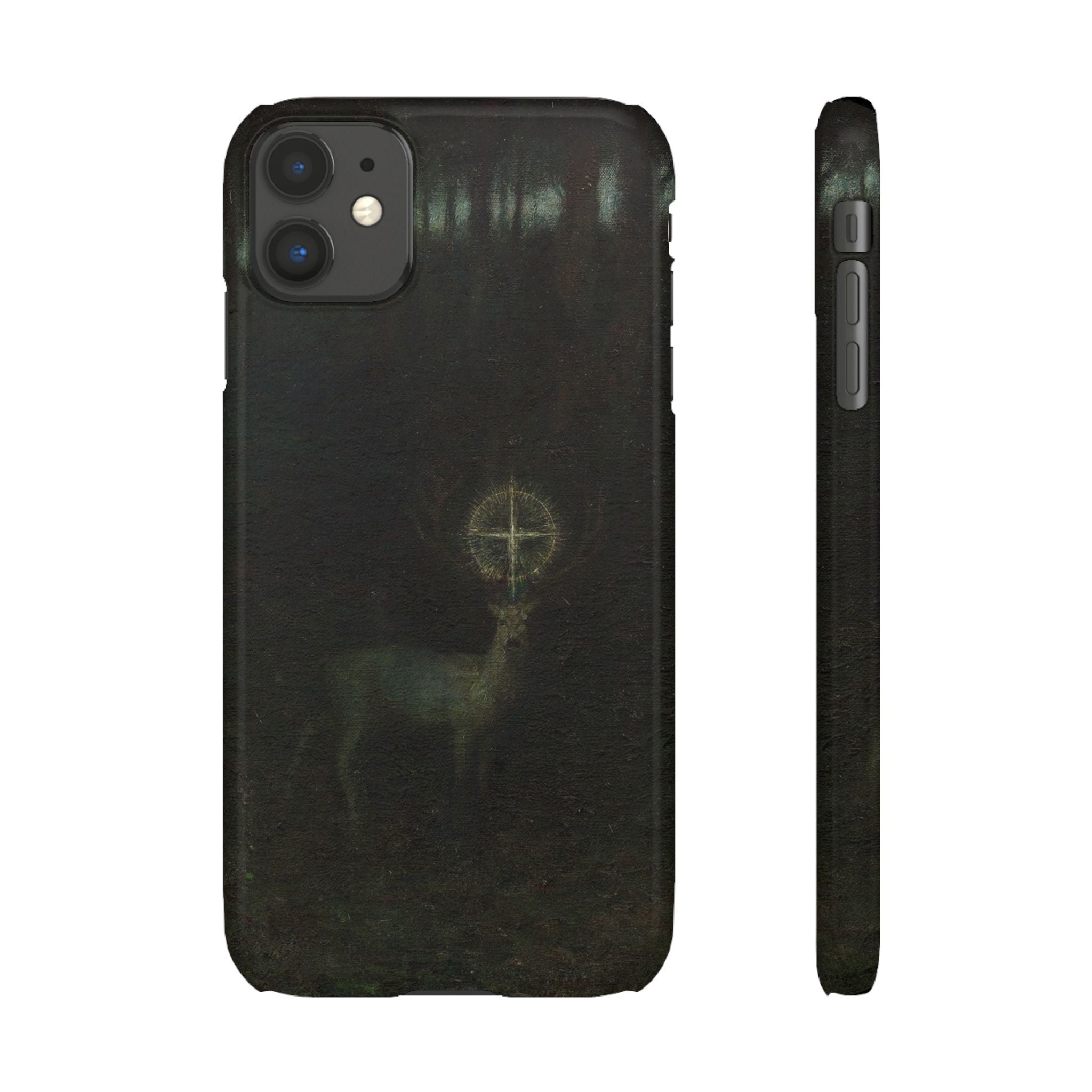 The Vision of Saint Hubert by Franz von Stuck - iPhone Slim Case