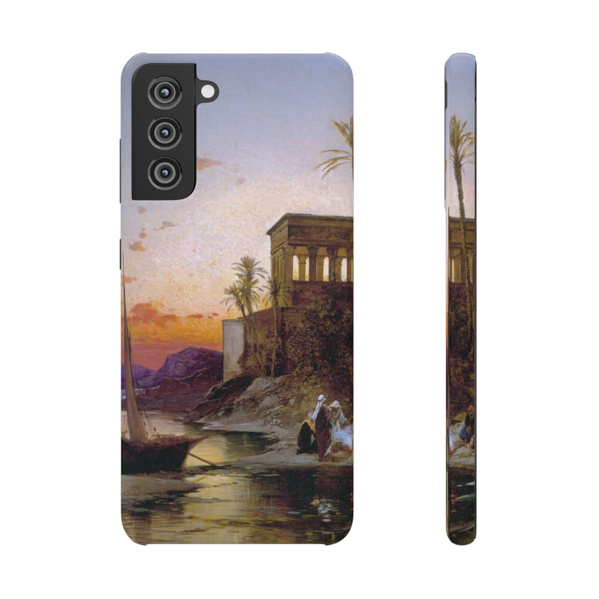 The Kiosk of Trajan by Hermann Corrodi - Samsung Slim Case