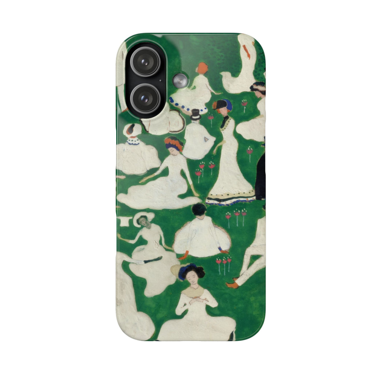 Rest Society in Top Hats by Kazimir Malevich - iPhone Slim Case