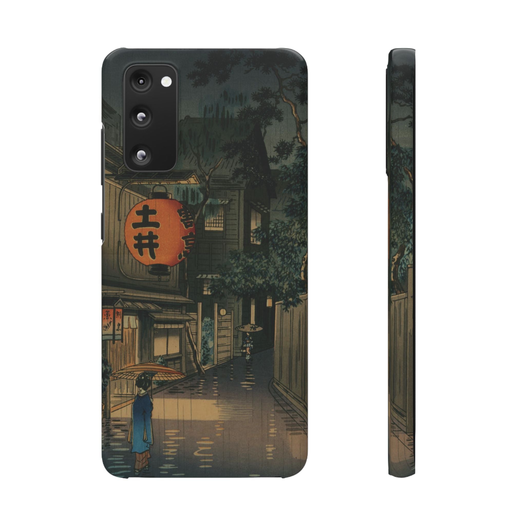 Evening at Ushigome by Tsuchiya Koitsu - Samsung Slim Case