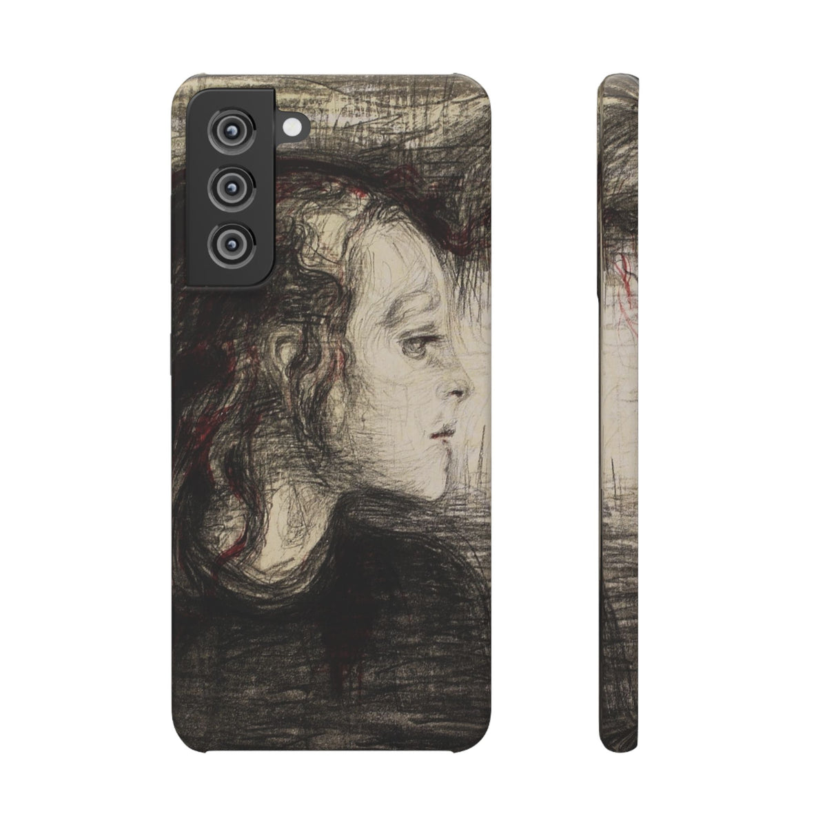 The Sick Child by Edvard Munch - Samsung Slim Case