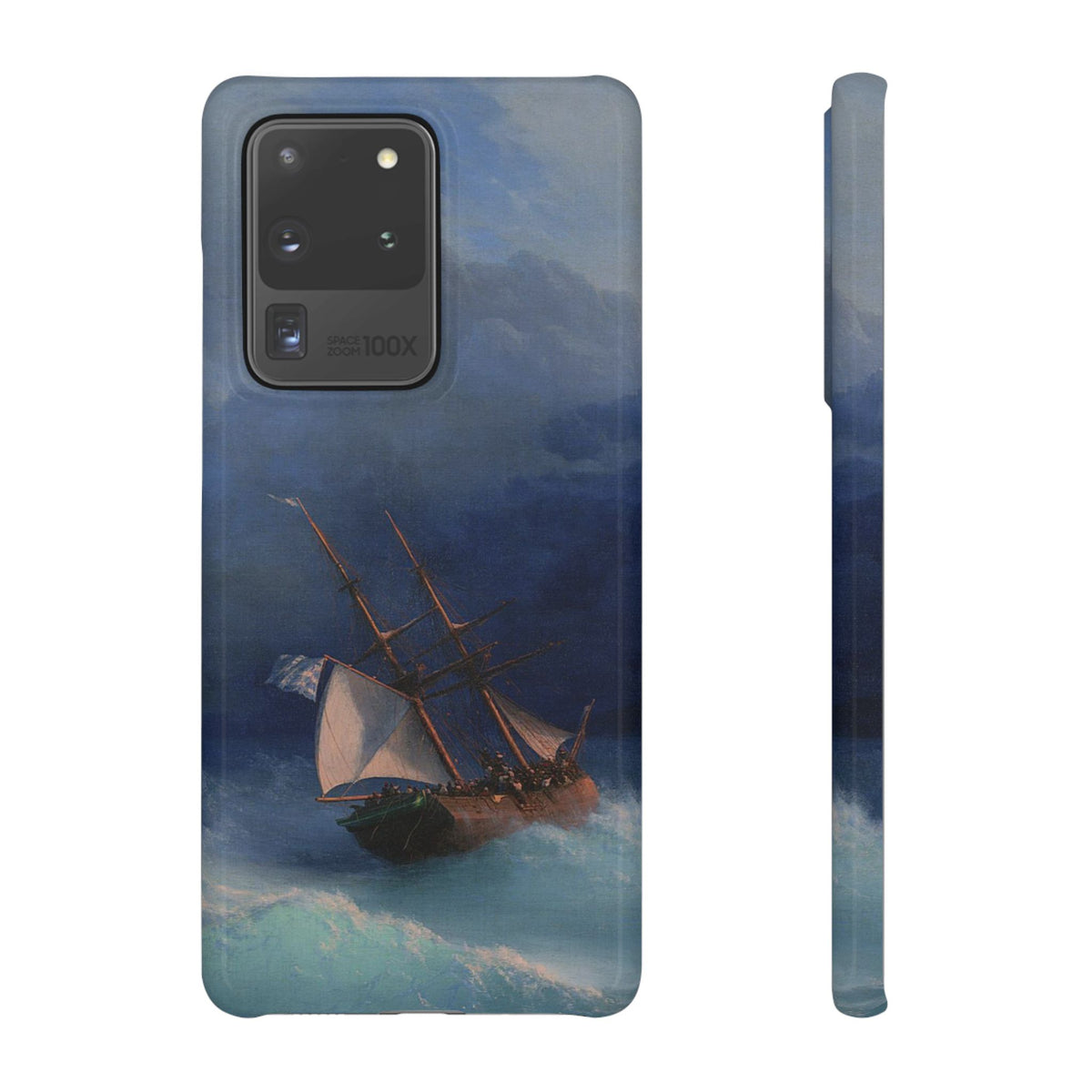 Along the Coast by Ivan Aivazovsky - Samsung Slim Case