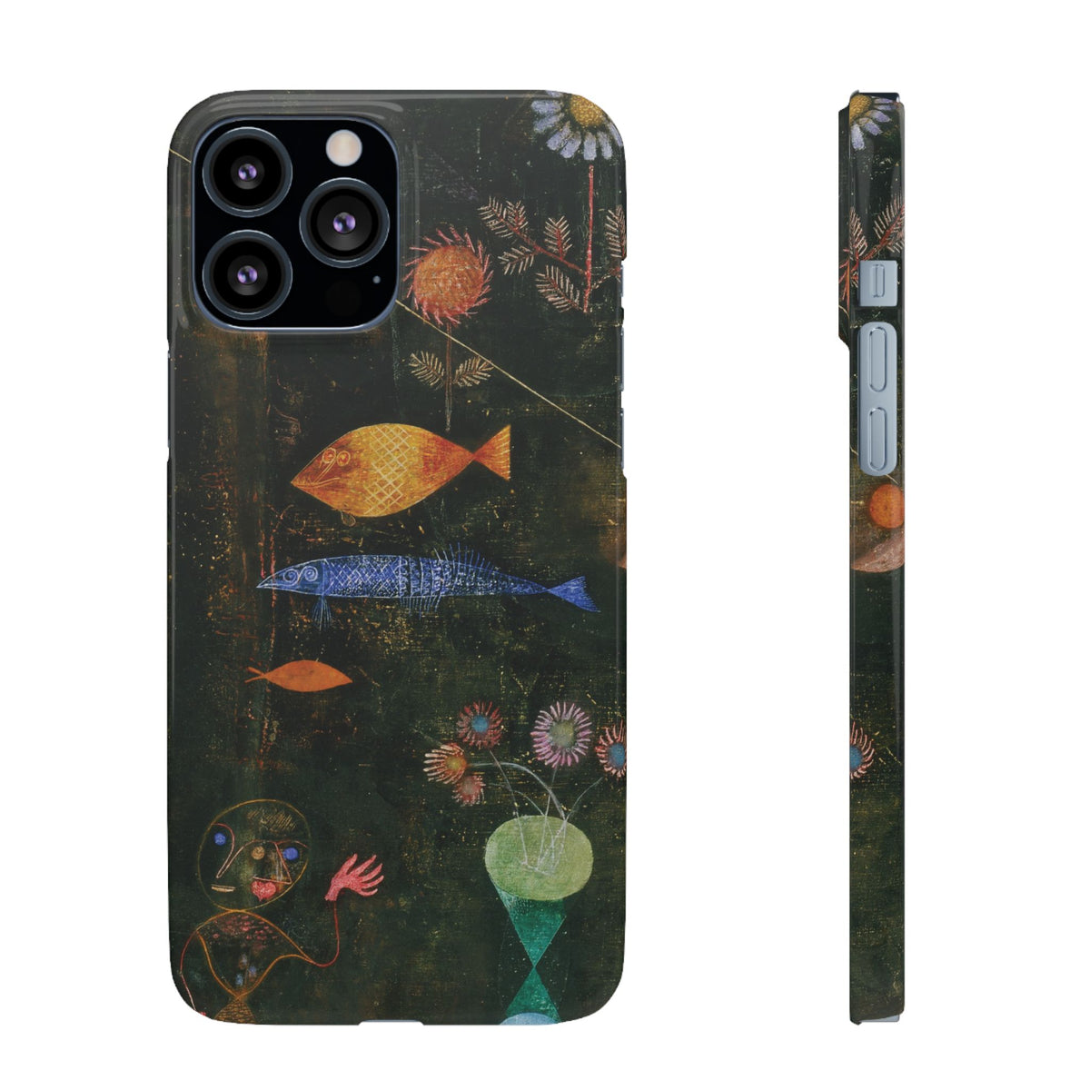 Fish Magic by Paul Klee - iPhone Slim Case